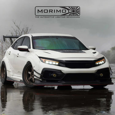 HiRev Sports | XB LED Headlights V2 by Morimoto | Honda Civic Type R | FK8 2.0T K20C1 | 2017-2021