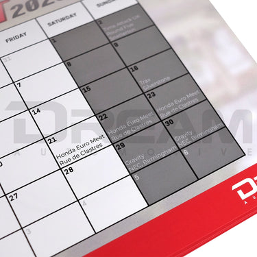 Dream Automotive | Official 2026 Calendar