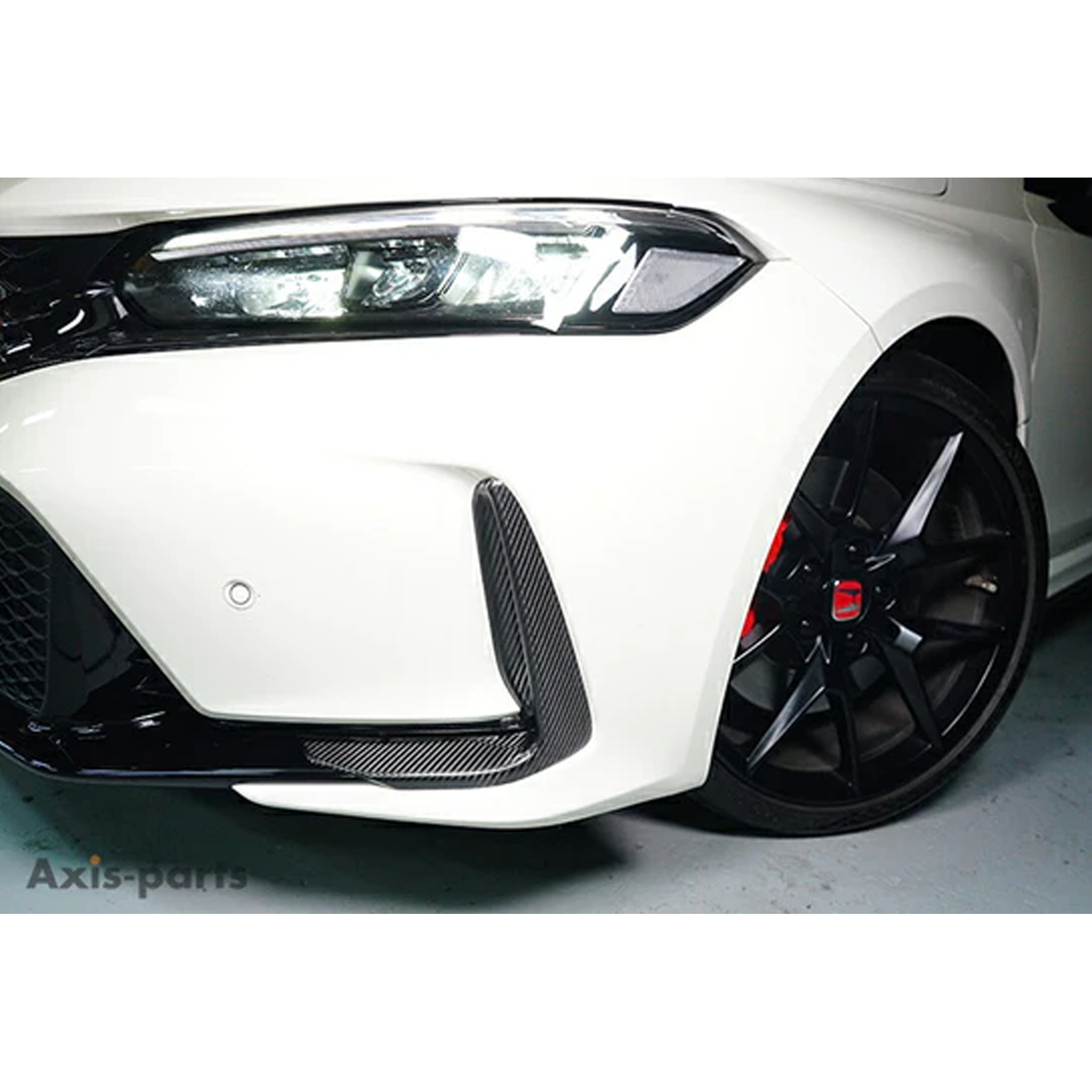 Front Side Cover R Axis | Front Bumper Side Covers | Honda Civic Type R | FL5 2.0T K20C1 ...