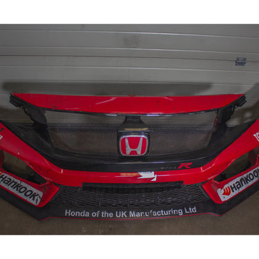 USED | Genuine Honda | Rallye Red Front Bumper (#007) | Honda Civic Type R | FK8 2.0T K20C1 | 2017-2022