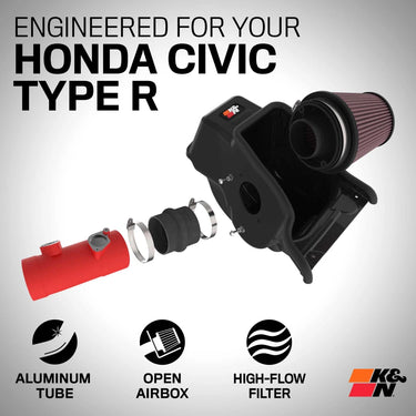 K&N | Cold Air Intake System | Honda Civic Type R | FL5 2.0T K20C1 | 2023+