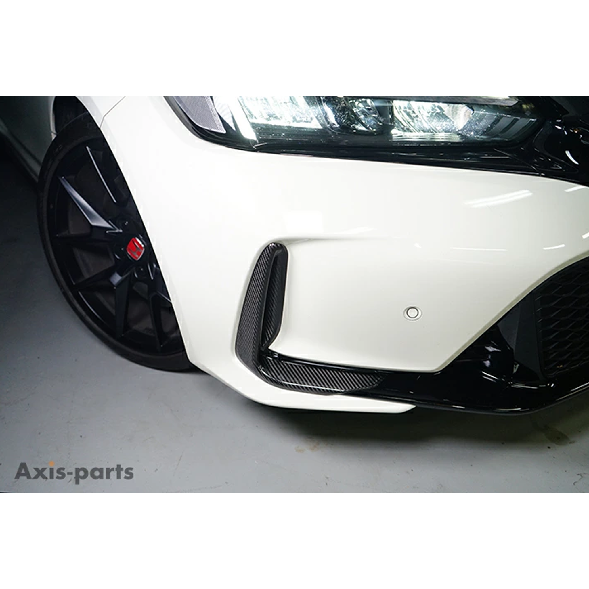 Front Side Cover R Axis | Front Bumper Side Covers | Honda Civic Type R | FL5 2.0T K20C1 ...