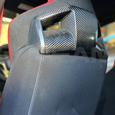 Axis | Carbon Fibre Front Seat Garnish | Honda Civic Type R | FL5 2.0T K20C1 | 2023+