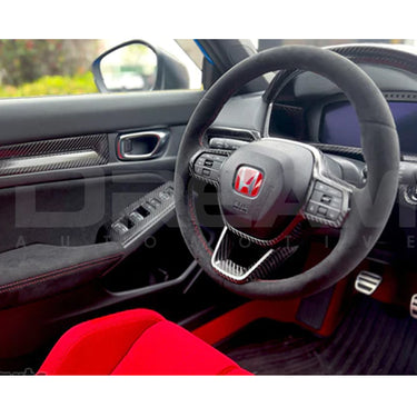 Axis | Carbon Fibre Steering Wheel Cover | Honda Civic Type R | FL5 2.0T K20C1 | 2023+