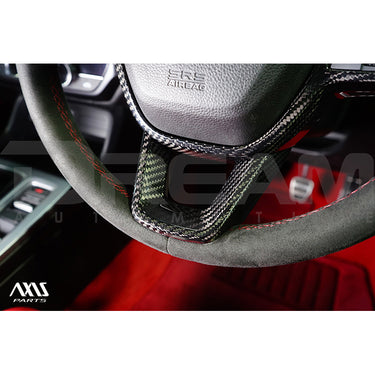 Axis | Carbon Fibre Steering Wheel Cover | Honda Civic Type R | FL5 2.0T K20C1 | 2023+