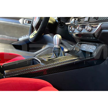 Axis | Carbon Fibre Shift Panel Cover | Honda Civic Type R | FL5 2.0T K20C1 | 2023+
