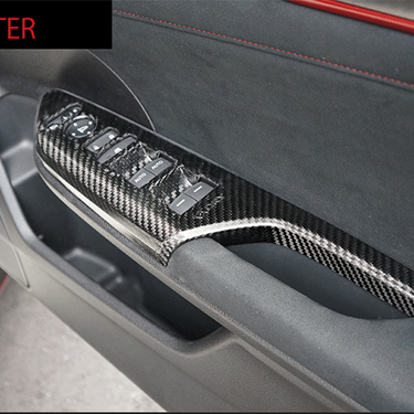 Axis | Carbon Arm Rest Door Trim Cover | Honda Civic Type R | FK8 2.0T K20C1 | 2017-2021