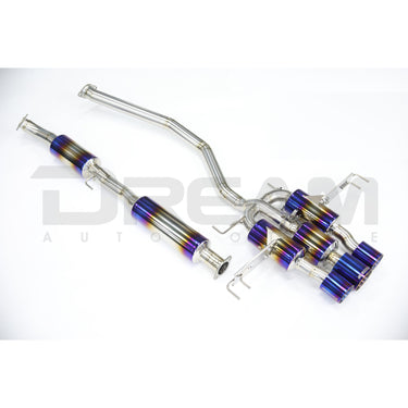 Amuse R1TITAN | Titanium EXTRA Gold Ring Cat-Back Exhaust System | FL5 2.0T K20C1 | 2023+