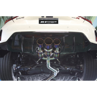 Amuse R1TITAN | Titanium EXTRA Gold Ring Cat-Back Exhaust System | FL5 2.0T K20C1 | 2023+