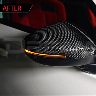 Axis | Carbon Wing Mirror Full Replacement Caps | Honda Civic Type R | FL5 2.0T K20C1 | 2023+