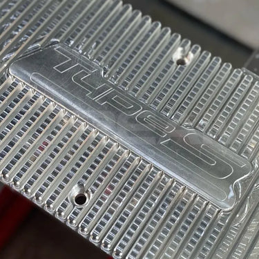 MDR Industries | Billet Turbo Inlet Pipe Heat Sink Cover | Honda Civic Type R | FL5 2.0T K20C1 | 2023+