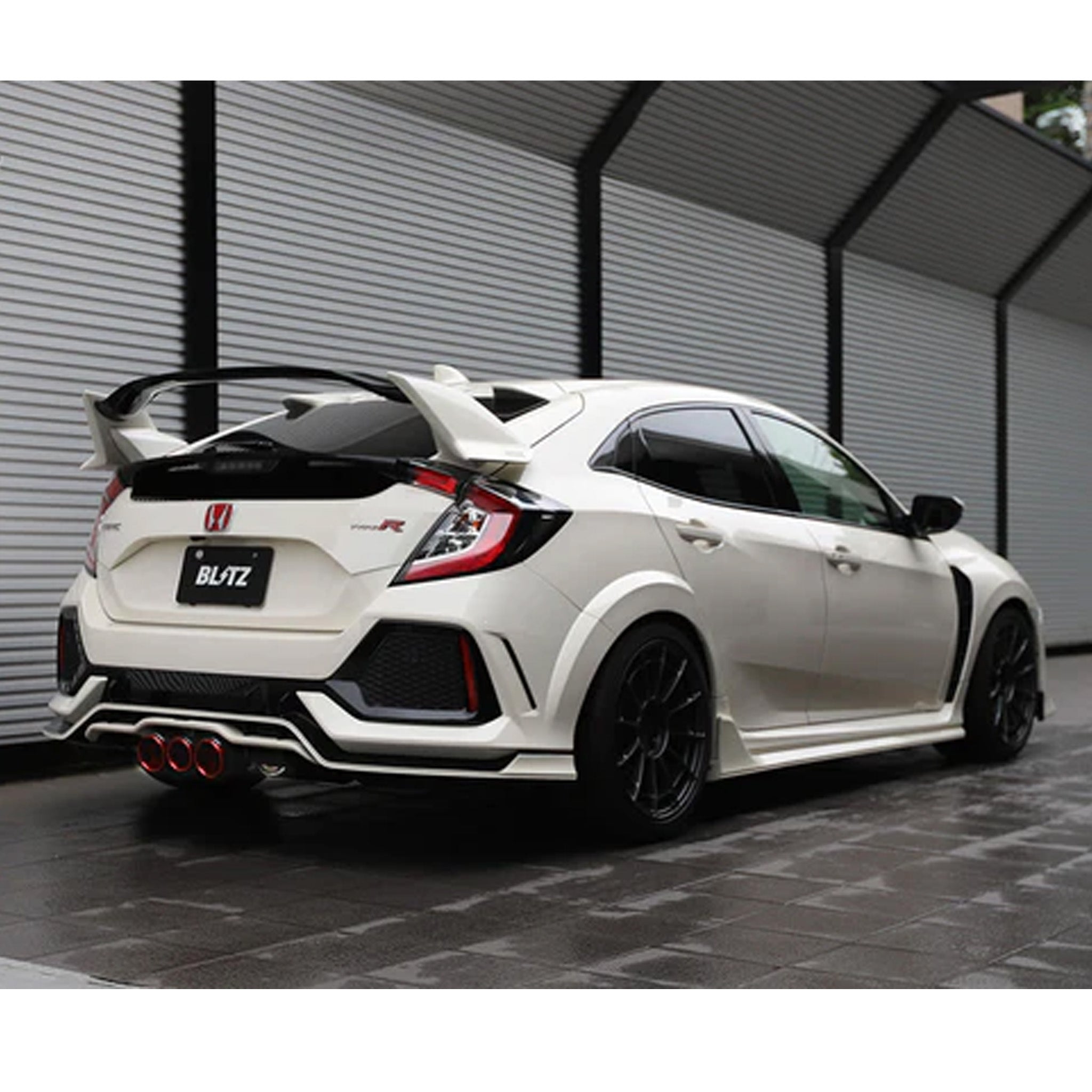 Fk8 Type R Custom Blitz | Nur-Spec Exhaust System Custom Edition | Honda Civic Type R ...
