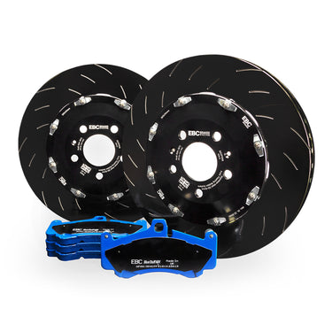 EBC Brakes | Front 2-Piece Disc & Pad Kit | Honda Civic Type R | 2.0T K20C1 | 2015+