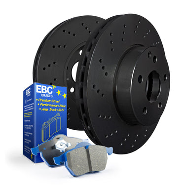EBC Brakes | Front Disc & Pad Kit | Honda Civic Type R | 2.0T K20C1 | 2015+