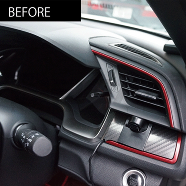 Axis | Carbon Air Vent Surround | Honda Civic Type R | FK8 2.0T K20C1 | 2017-2021