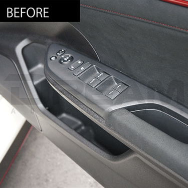 Axis | Carbon Arm Rest Door Trim Cover | Honda Civic Type R | FK8 2.0T K20C1 | 2017-2021