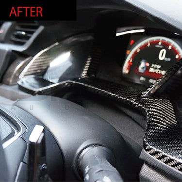 Axis | Carbon Cluster Surround | Honda Civic Type R | FK8 2.0T K20C1 | 2017-2021