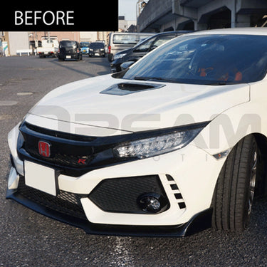 Axis | Carbon Front Fog Lights Replacement | Honda Civic Type R | FK8 2.0T K20C1 | 2017-2021