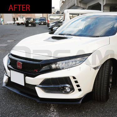 Axis | Carbon Front Fog Lights Replacement | Honda Civic Type R | FK8 2.0T K20C1 | 2017-2021