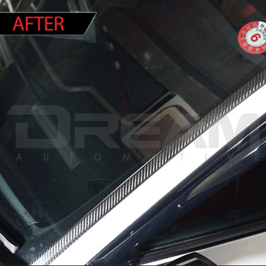 Axis | Carbon Front Side Windscreen Trim Cover | Honda Civic Type R | FL5 2.0T K20C1 | 2023+
