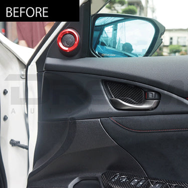 Axis | Carbon Inner Door Handle Surround | Honda Civic Type R | FK8 2.0T K20C1 | 2017-2021