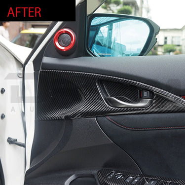 Axis | Carbon Inner Door Handle Surround | Honda Civic Type R | FK8 2.0T K20C1 | 2017-2021
