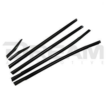 Axis | Carbon Lower Window Trim Covers | Honda Civic Type R | FK8 2.0T K20C1 | 2017-2021
