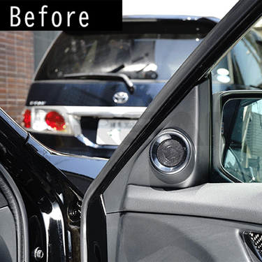 Axis | Carbon Tweeter Surrounds | Honda Civic Type R | FK8 2.0T K20C1 | 2017-2021