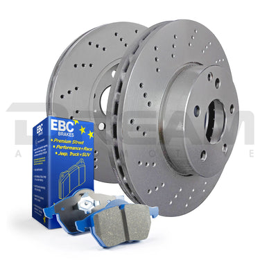 EBC Brakes | Front Disc & Pad Kit | Honda Civic Type R | 2.0T K20C1 | 2015+