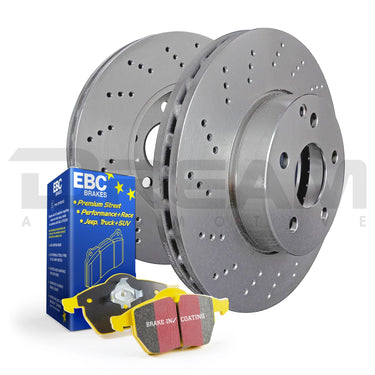 EBC Brakes | Front Disc & Pad Kit | Honda Civic Type R | 2.0T K20C1 | 2015+