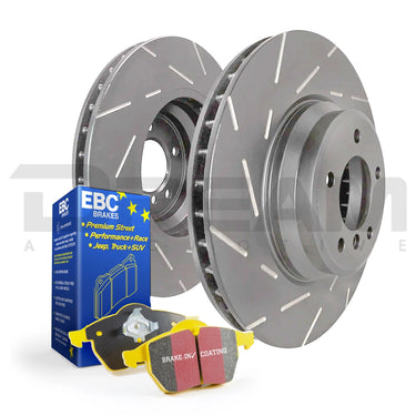 EBC Brakes | Rear Disc and Pad Kit | Honda Civic Type R | FK8/FL5 2.0T K20C1 | 2017+