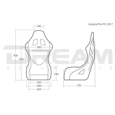 Cobra Seats | Suzuka T PRO-FIT Bucket Seat