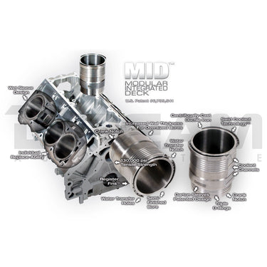 Darton Sleeves | Cylinder MID Sleeve  | Honda Civic Type R | 2.0T K20C1 | 2015+