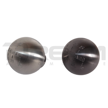 Dream Automotive | Round Weighted Stainless Steel Gear Knob