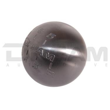 Dream Automotive | Round Weighted Stainless Steel Gear Knob