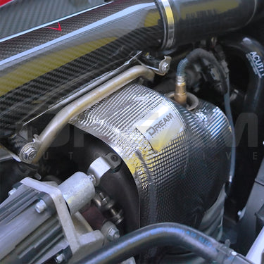 Dream Automotive | OEM Style Hard-Lagged Turbo Heat Shield | Honda Civic Type R | 2.0T K20C1 | 2015+