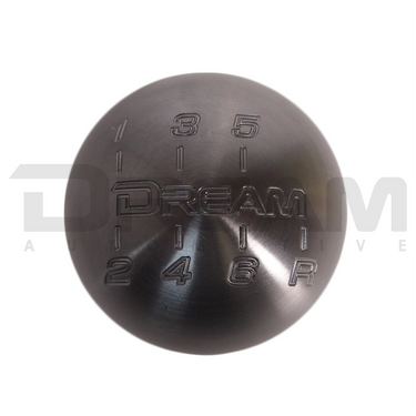 Dream Automotive | Round Weighted Stainless Steel Gear Knob