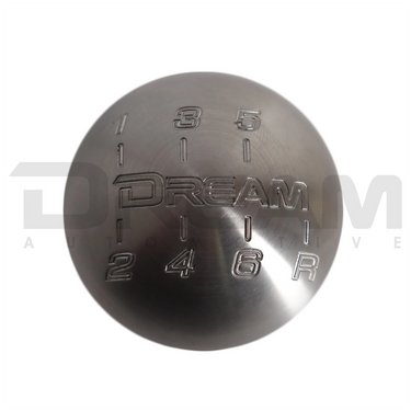 Dream Automotive | Round Weighted Stainless Steel Gear Knob
