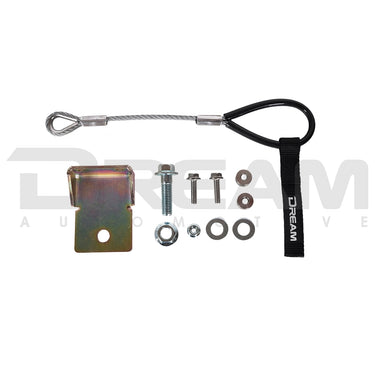 Dream Automotive | Wire Tow Loop And Bracket | Honda Civic Type R | FK2 2.0T K20C1 | 2015-2016