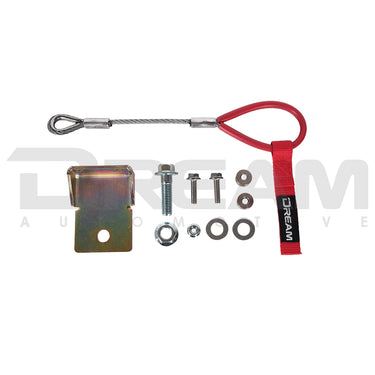 Dream Automotive | Wire Tow Loop And Bracket | Honda Civic Type R | FK2 2.0T K20C1 | 2015-2016
