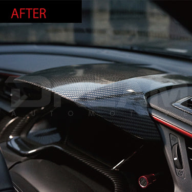 Axis | Dry Carbon Outer Gauge Cover | Honda Civic Type R | FK8 2.0T K20C1 | 2017-2021