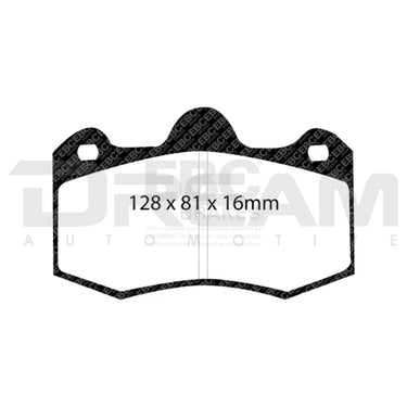 EBC | Bluestuff NDX Trackday Rear Brake Pads | Lotus | Emira | 2022+