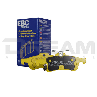 EBC Brakes | Rear Yellowstuff Brake Pads | Honda Civic Type R | FK2 2.0T K20C1 | 2015-2016
