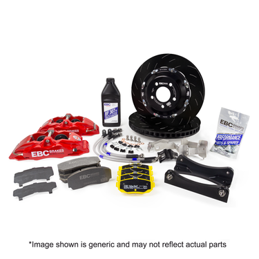 EBC Brakes | 380mm 6-Pot Front Big Brake Kit | Honda Civic Type R | 2.0T K20C1 | 2015+