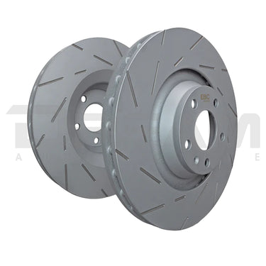 EBC Brakes | Rear Brake Disc Pair | Honda Civic Type R | FK2 2.0T K20C1 | 2015-2016