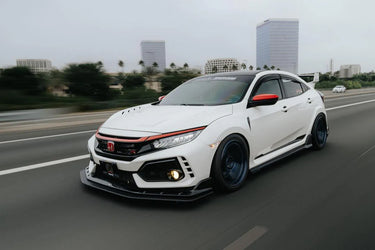 Racebred | Front Splitter Kit | Honda Civic Type R | FK8 2.0T K20C1 | 2017-2021