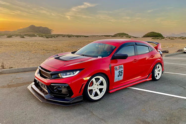 Racebred | Front Splitter Kit | Honda Civic Type R | FK8 2.0T K20C1 | 2017-2021