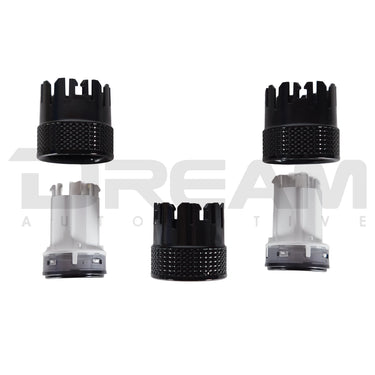 Genuine Honda | Black Heater Control Knob Set | Honda Civic Type R | FL5 2.0T K20C1 | 2023+