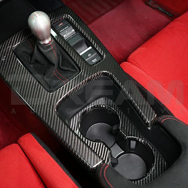 Axis | Carbon Fibre Front Cup Holder Cover | Honda Civic Type R | FL5 2.0T K20C1 | 2023+