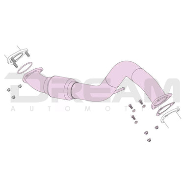 Fujitsubo | Stainless Steel Front Pipe | Honda Civic Type R | FL5 2.0T K20C1 | 2023+